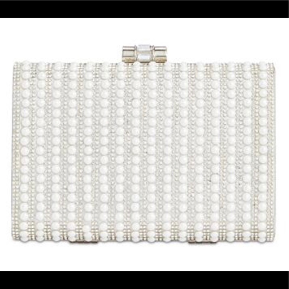 INC Jennyfer Imitation-Pearl Clutch,